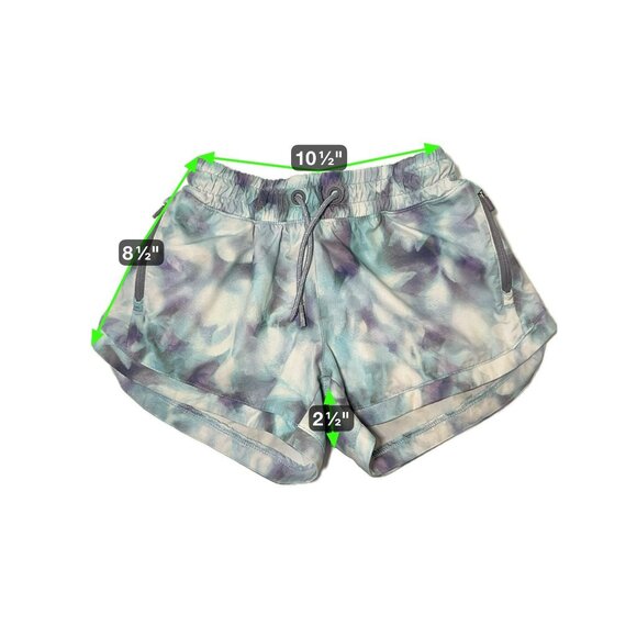 Athleta Girls Tie-Dye Athletic Shorts Size S/7 - Picture 2 of 9